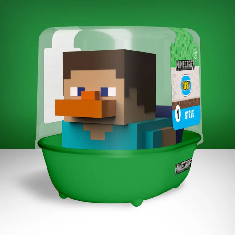 Kačička TUBBZ Minecraft - Steve (First Edition)