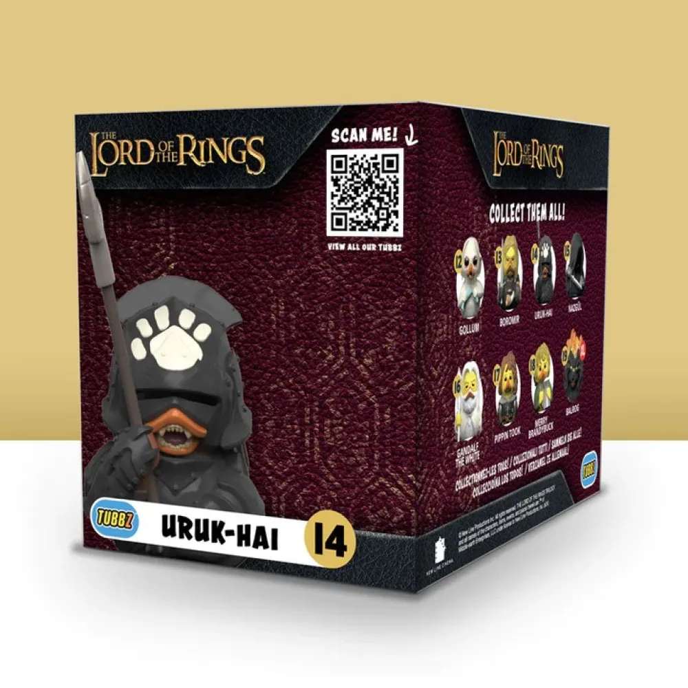 TUBBZ Lord of the Rings Duck - Uruk-Hai Pikeman