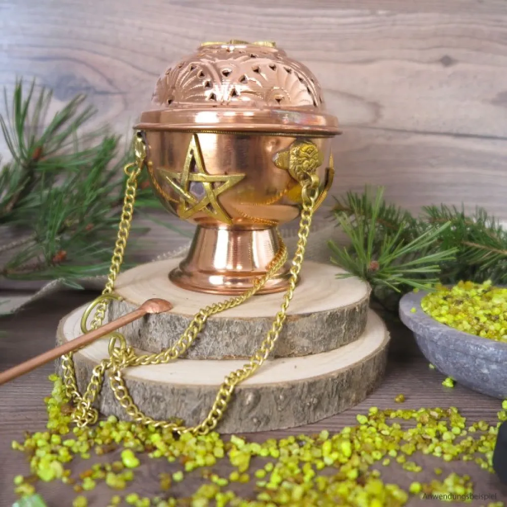 Pentagram Incense Burner