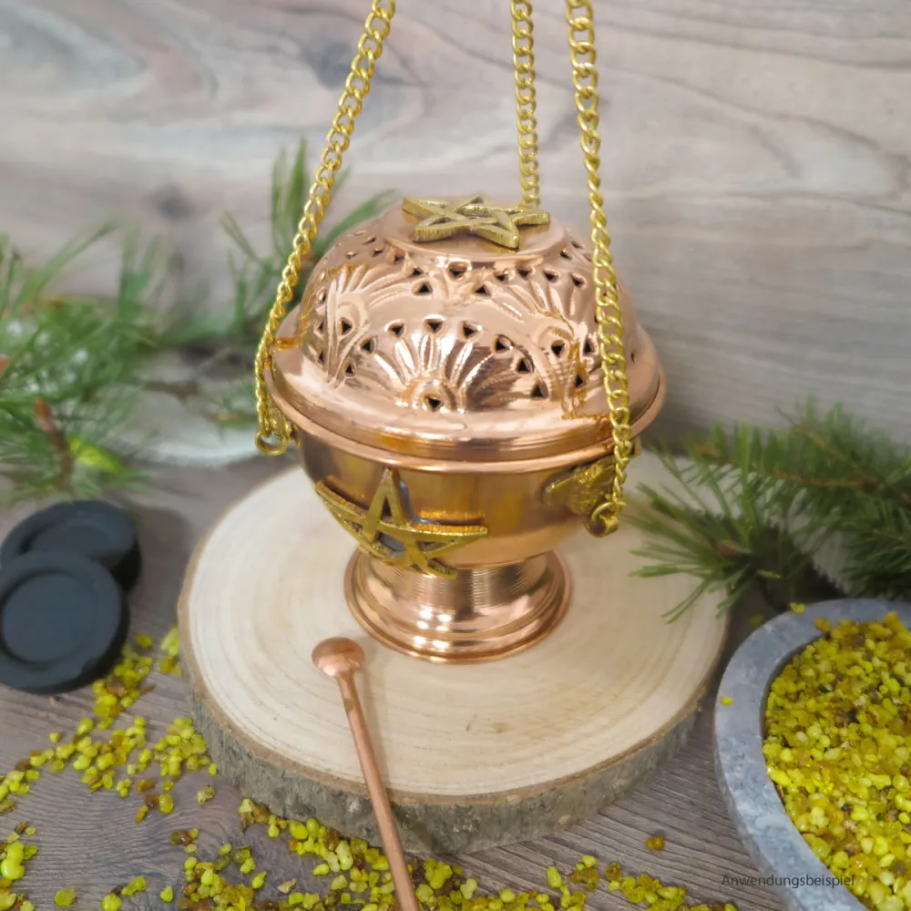 Pentagram Incense Burner