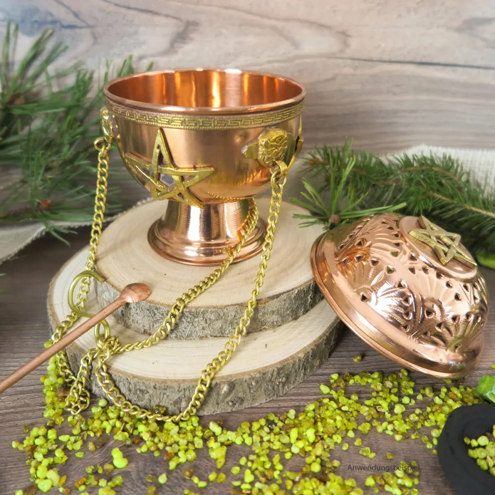 Pentagram Incense Burner