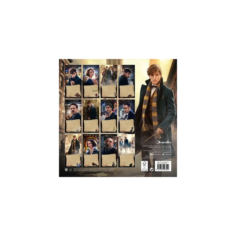 Kalendář Fantastic Beasts 2018