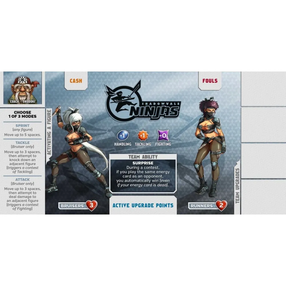 Kaosball: Team - Shadowdale Ninjas