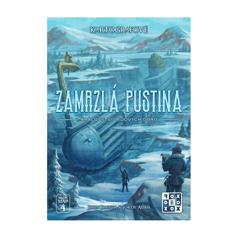 Cartographers: Map Pack 4 - Frozen Wasteland: Kingdom of the Frost Giants