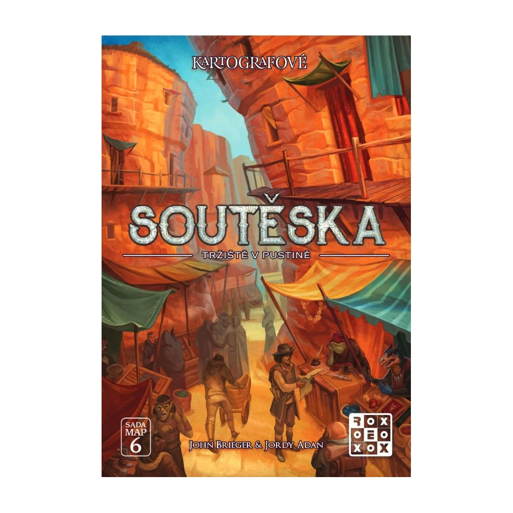 Cartographers: Map Pack 6 - Gorge: Wasteland Market