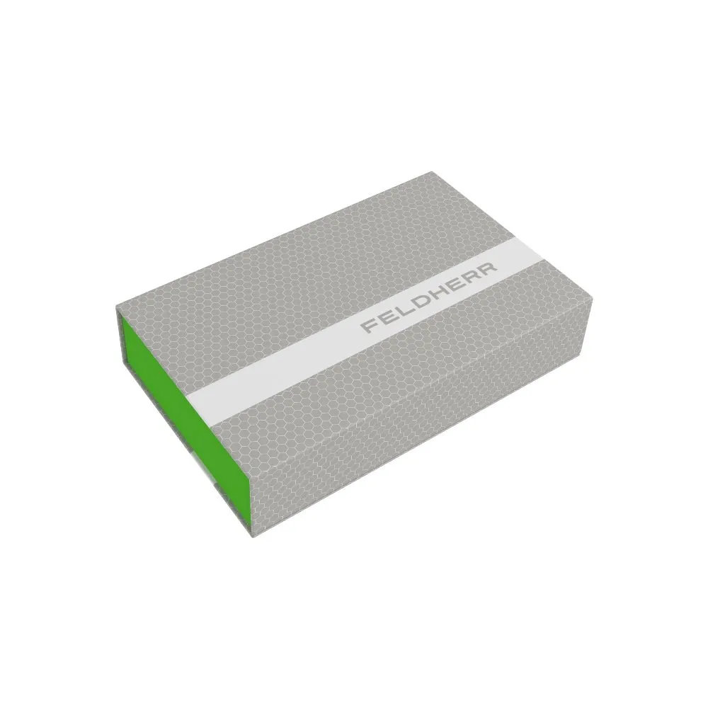 Kartonový box Feldherr -  Half Size 55 mm, zelený