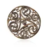 Celtic Triskelion Brooch