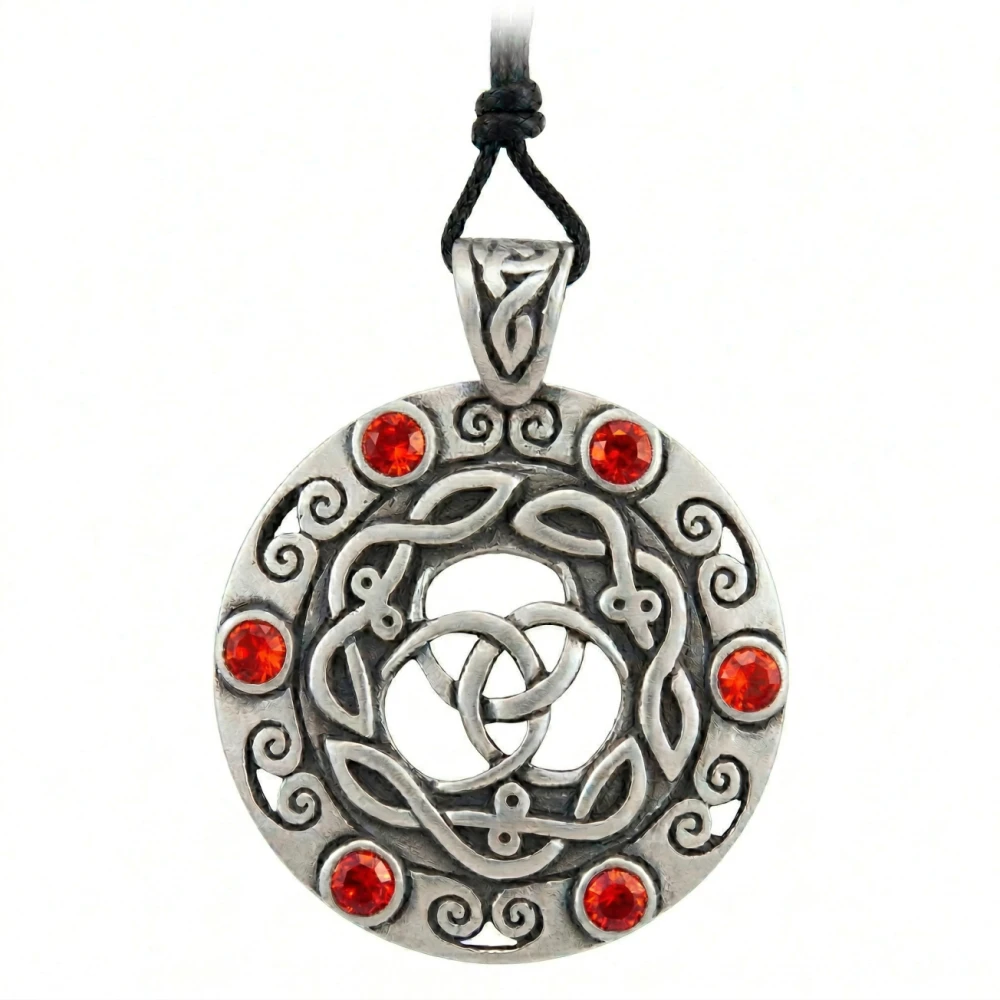 Celtic Knot with Gemstones