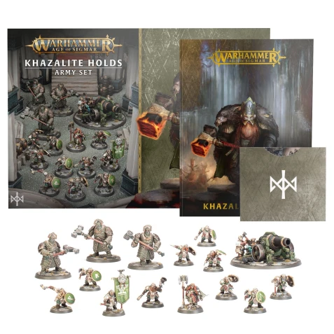 Warhammer Age of Sigmar: Khazalite Holds Army Set