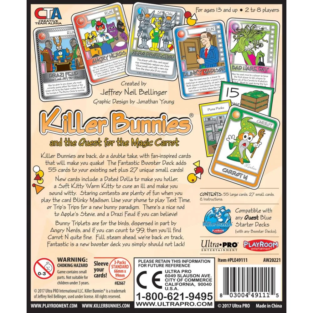 Killer Bunnies Quest Fantastic Booster
