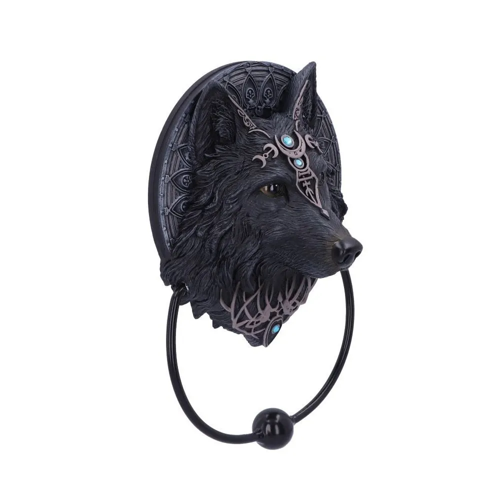 Wolf Moon Door Knocker
