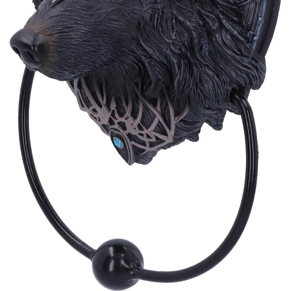 Wolf Moon Door Knocker