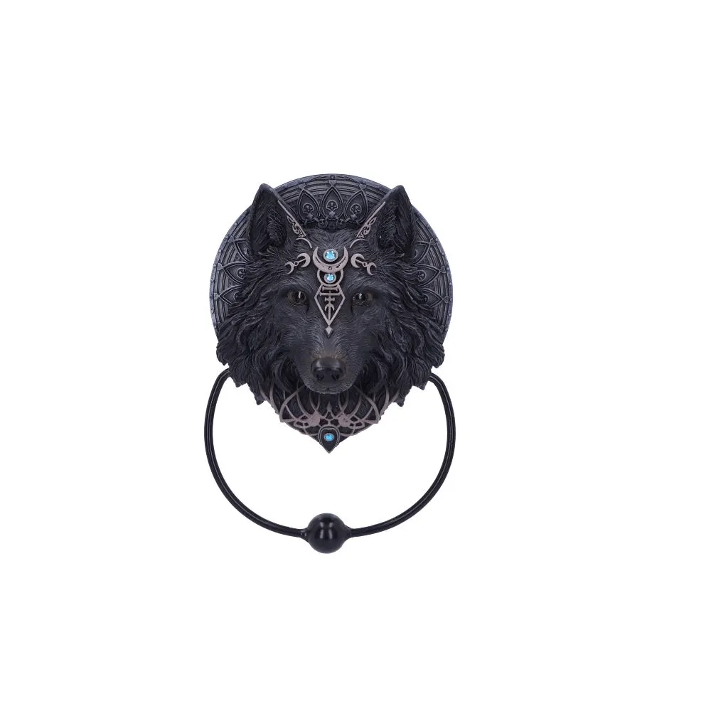 Wolf Moon Door Knocker