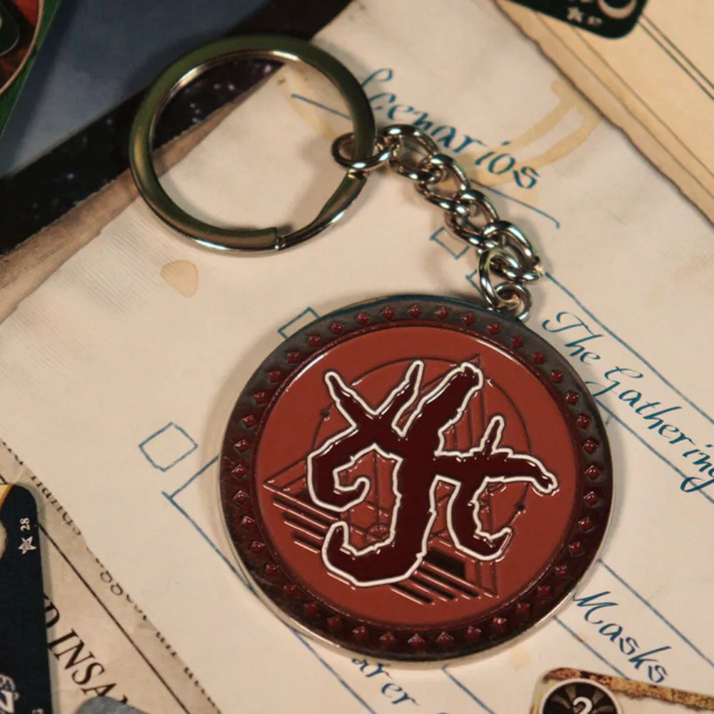 Arkham Horror Token Keychain - Spread Doom