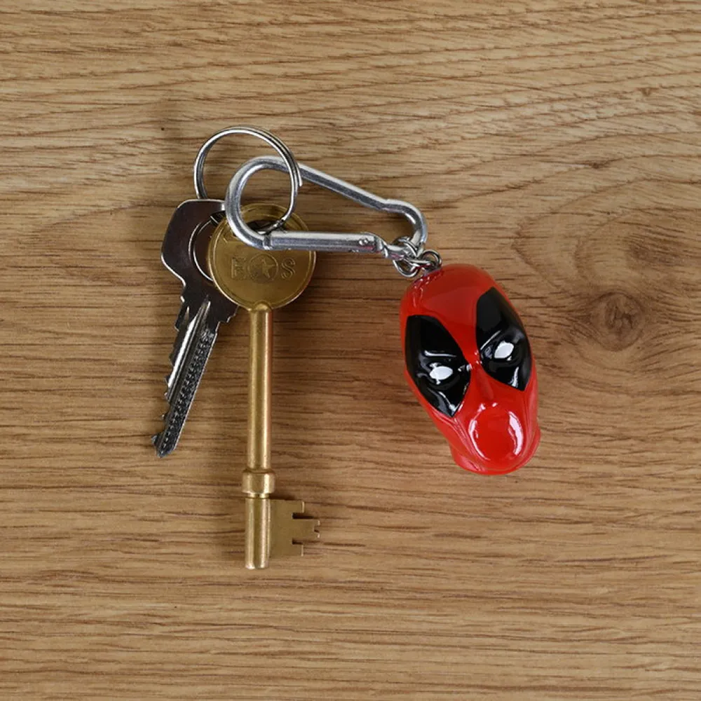 Kľúčenka Deadpool - Head 3D