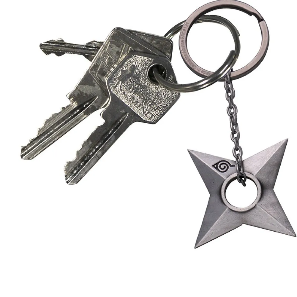 Klíčenka Naruto - 3D Shuriken Konoha