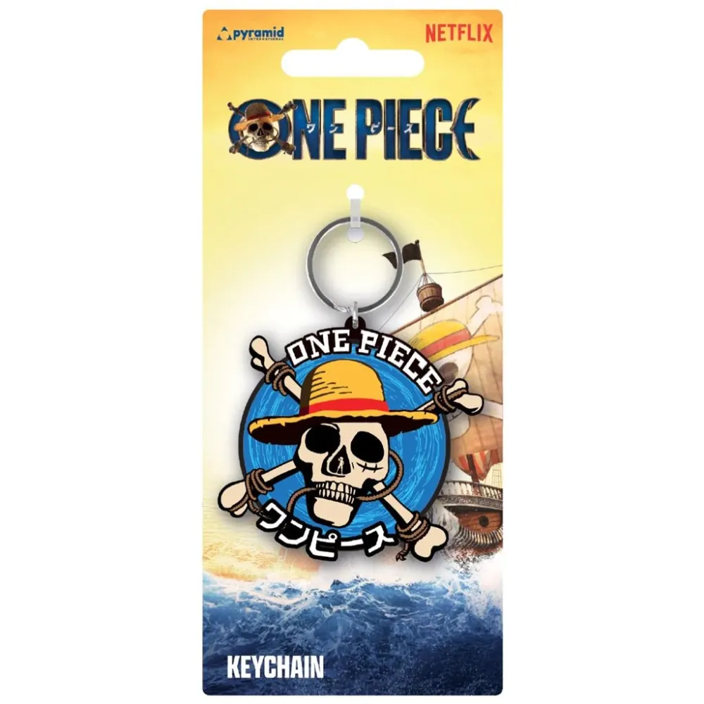 Klíčenka One Piece Live Action - Znak Straw Hat Crew