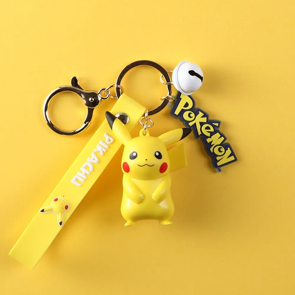 Pokémon Schlüsselanhänger mit Glöckchen - Pikachu