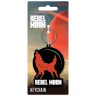 Rebel Moon Keychain - Howling Wolf