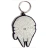 Star Wars Keychain - Millennium Falcon, rubber