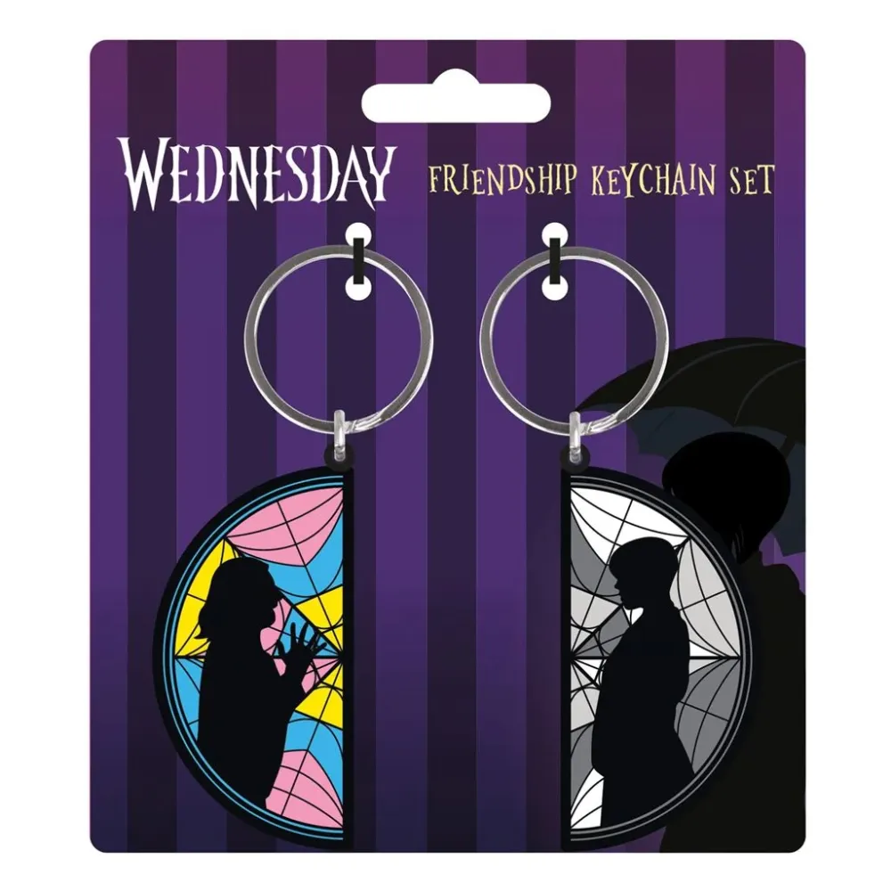Klíčenka Wednesday Enid Window, 2 ks
