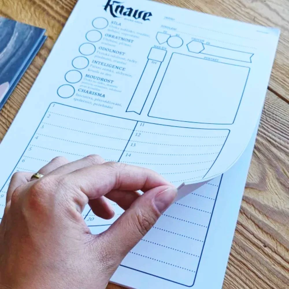 Knave: Second Edition - Character Sheets