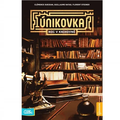 Kniha Únikovka: Noc v knihovně