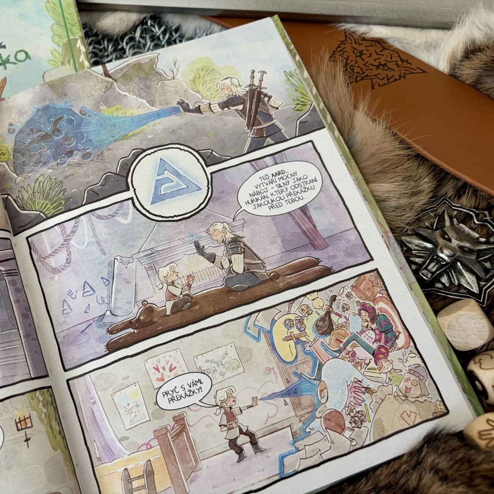 Komiks Malá zaklínačka - Giada Carboni