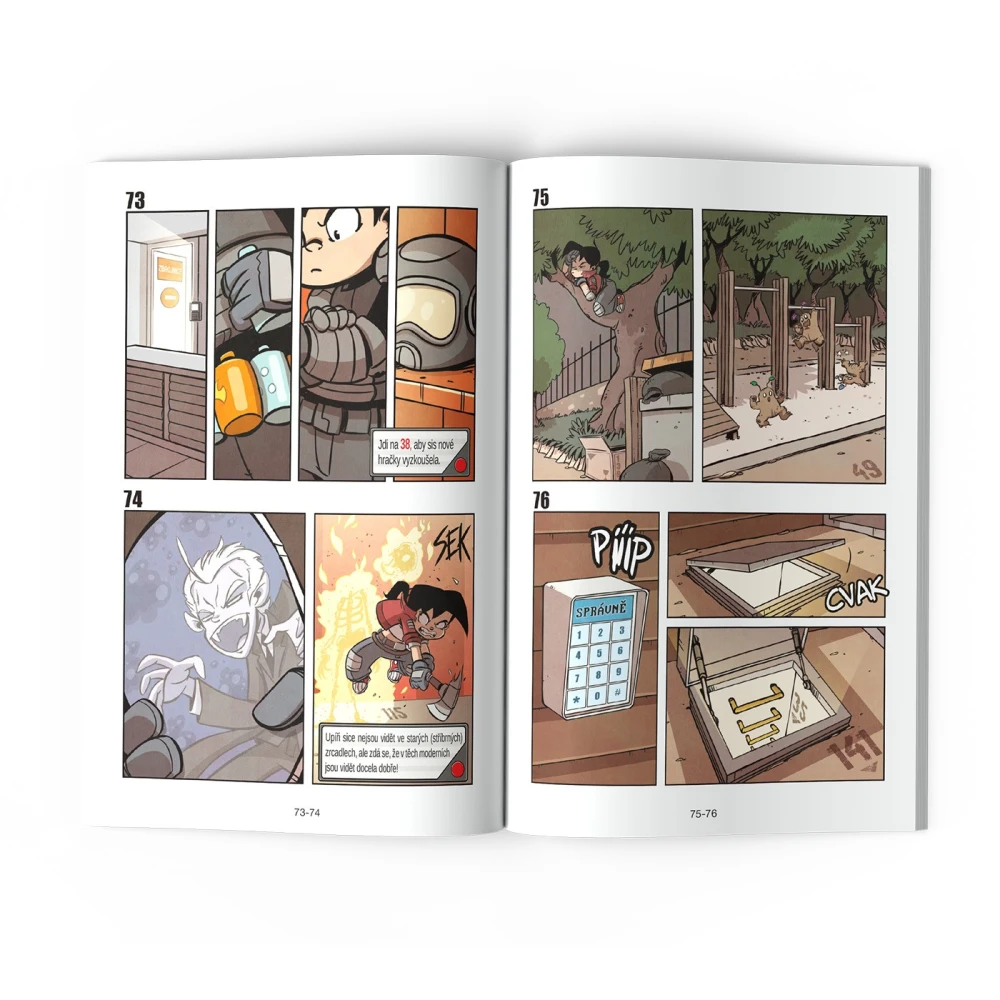 Comic book where you are the heroine - Monster Huntress