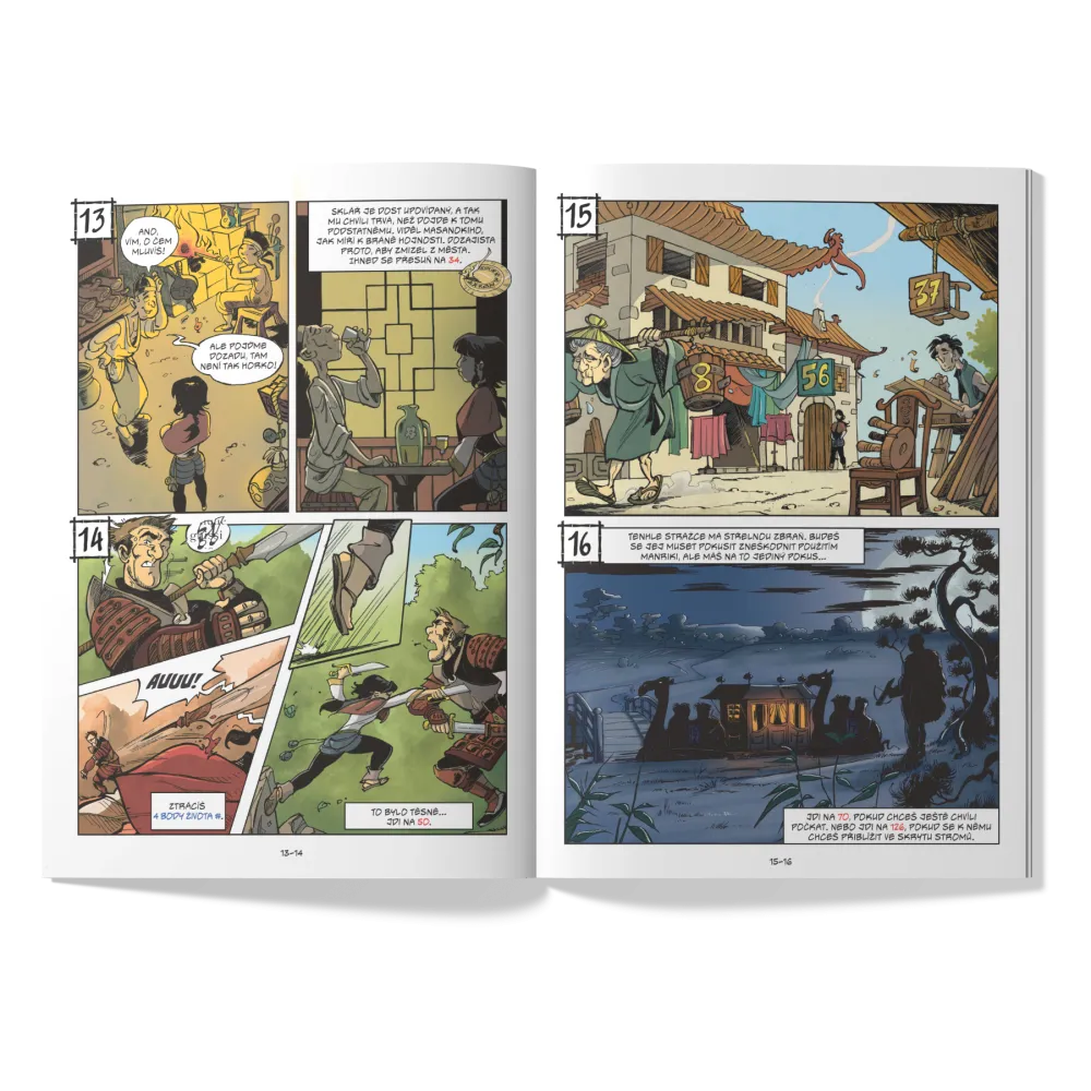Komiks, v němž jsi hrdinkou: Slzy bohyně