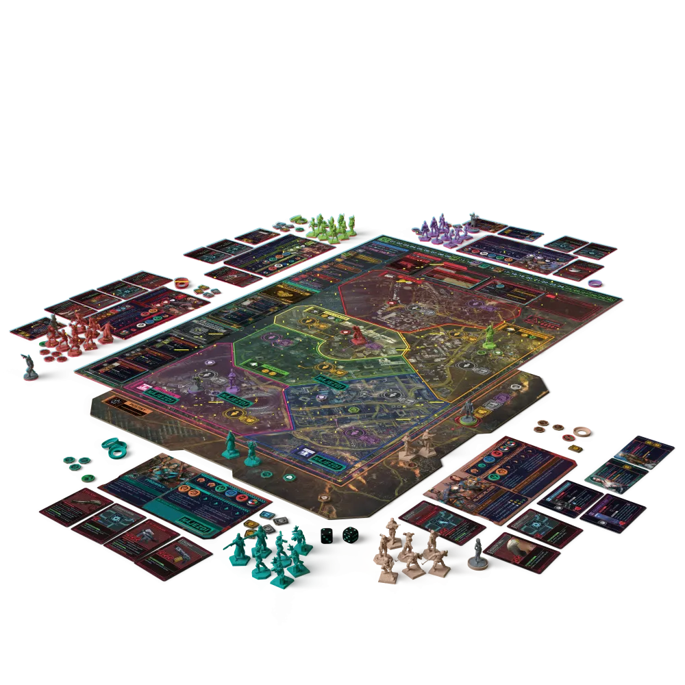Komplet Cyberpunk 2077: Gangy Night City