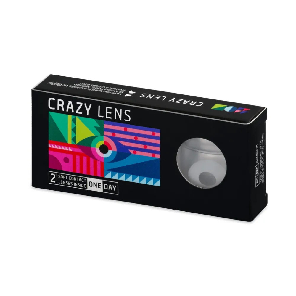 Contact Lenses - White - prescription daily (2 lenses)