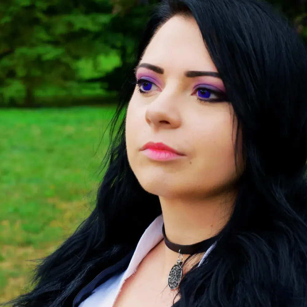 Contact Lenses - Purple - non-prescription daily (2 lenses)