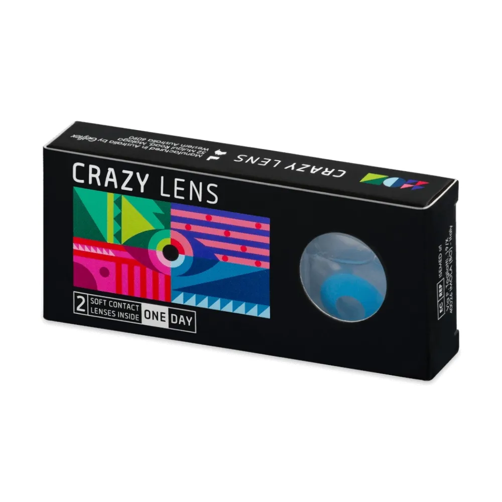 Contact Lenses - Sky Blue - Prescription Daily (2 lenses)