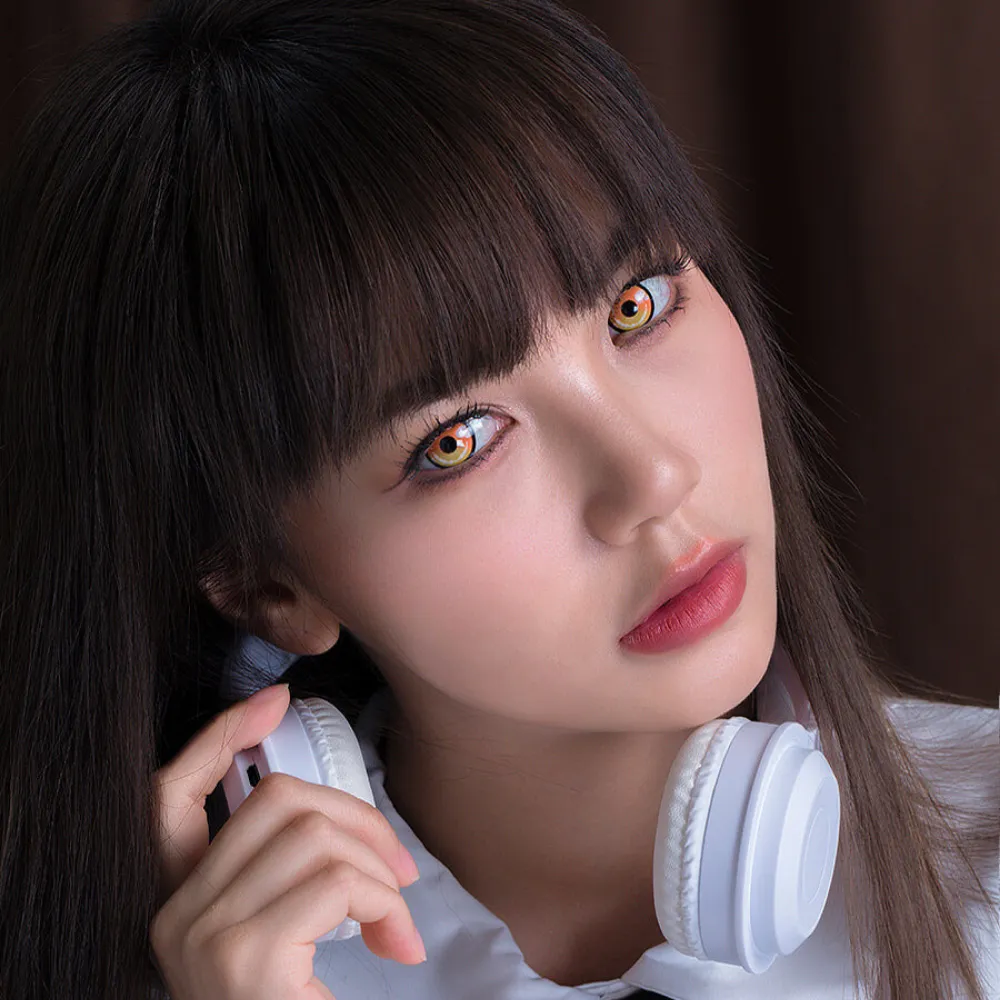 Obsidian Contact Lenses - Apollo non-prescription yearly (2 lenses)