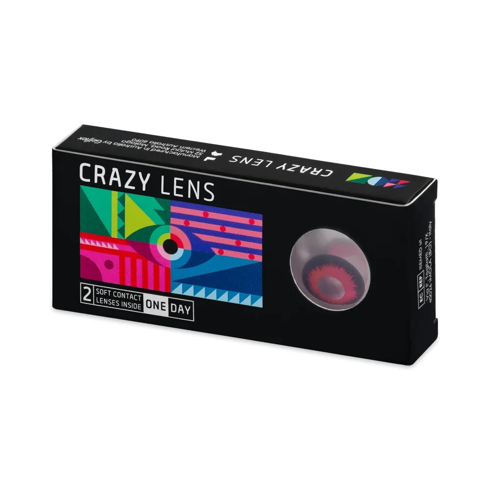 Contact Lenses - Vampire Eyes - Prescription Daily (2 lenses)