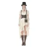 Steampunk Faux Leather Corset