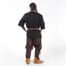 Cotton Medieval Shirt - Black