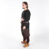Cotton Medieval Shirt - Black