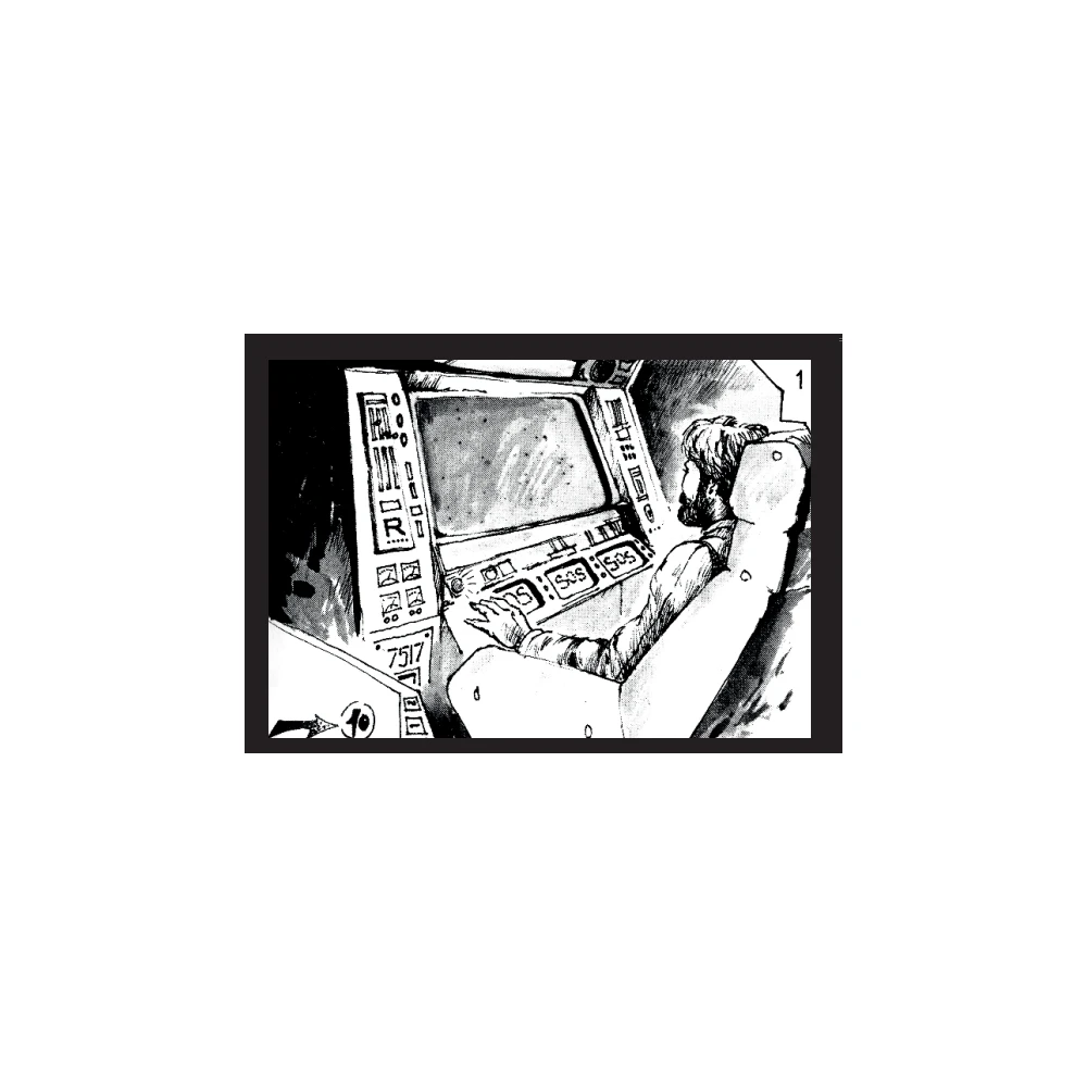 Kozmická hliadka - Grafický gamebook