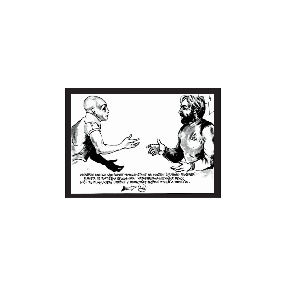 Kozmická hliadka - Grafický gamebook