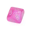 Glow-in-the-dark d10 dice set
