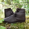 Knöchelhohe Schnürstiefel, dunkelbraun