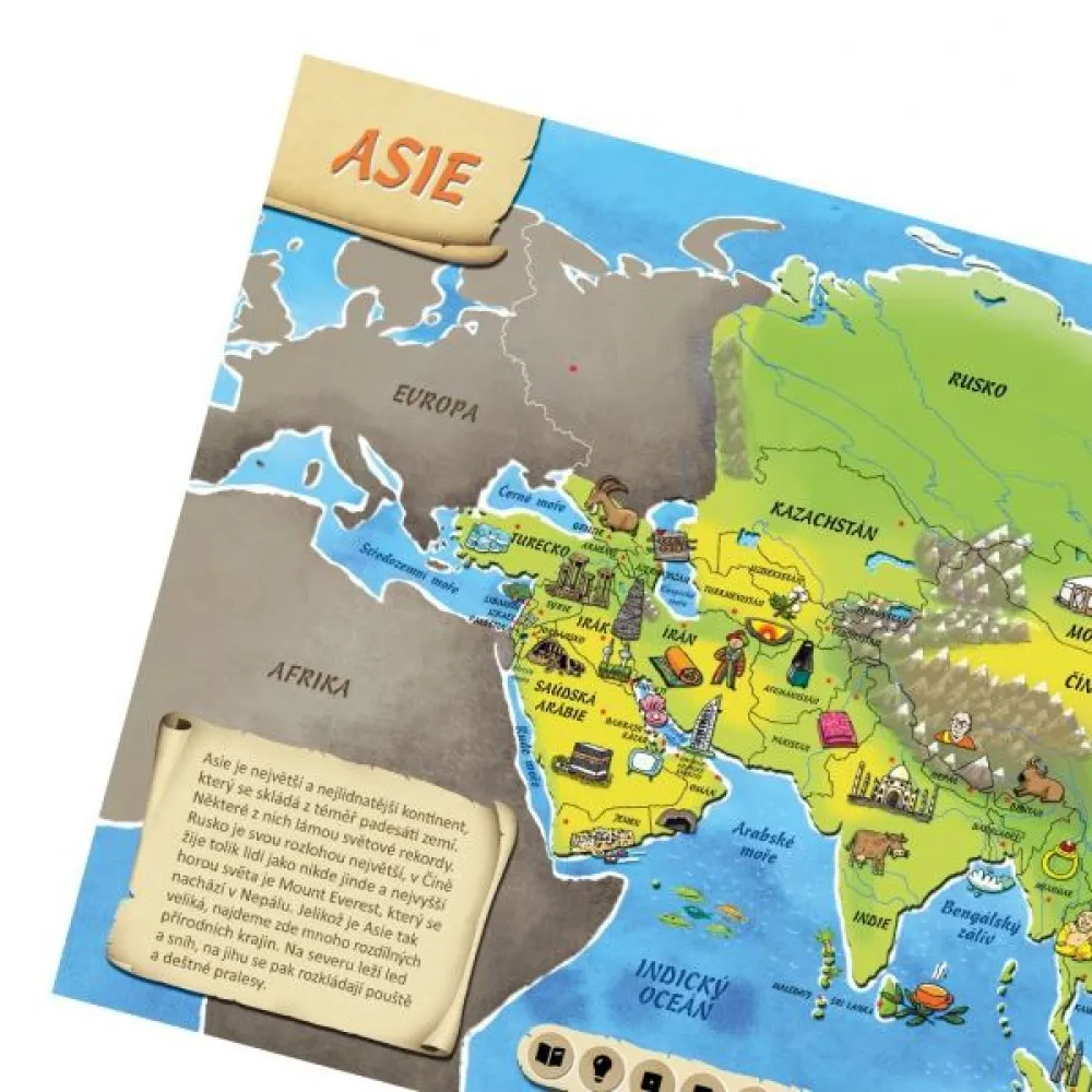 Kouzelné čtení: Atlas světa