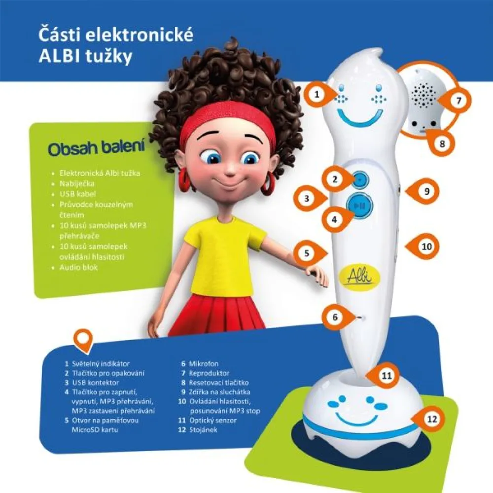 Kouzelné čtení: Elektronická Albi tužka
