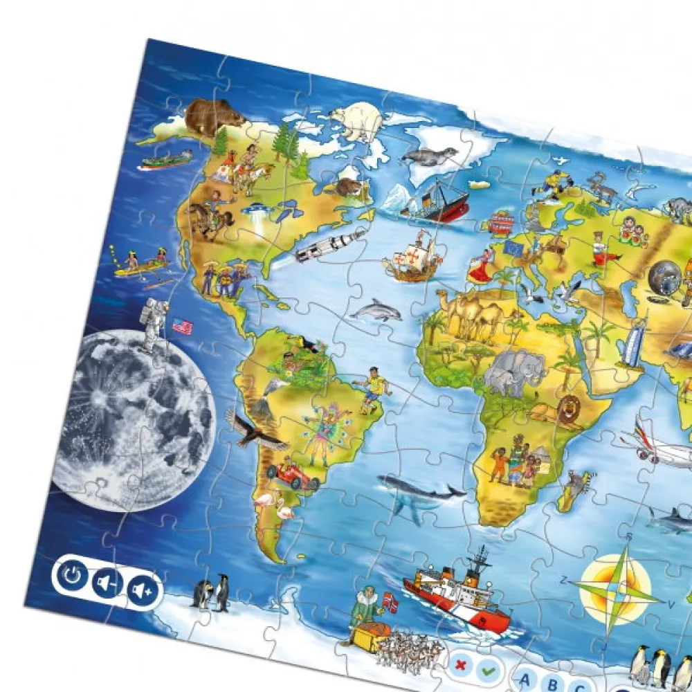 Kouzelné čtení: Puzzle Svět