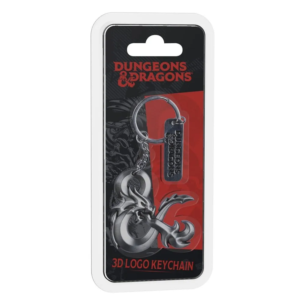 Dungeons & Dragons Metall-Schlüsselanhänger - 3D-Logo