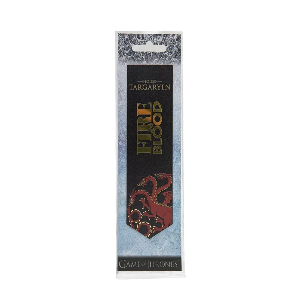 Metall-Lesezeichen House of the Dragon - Targaryen