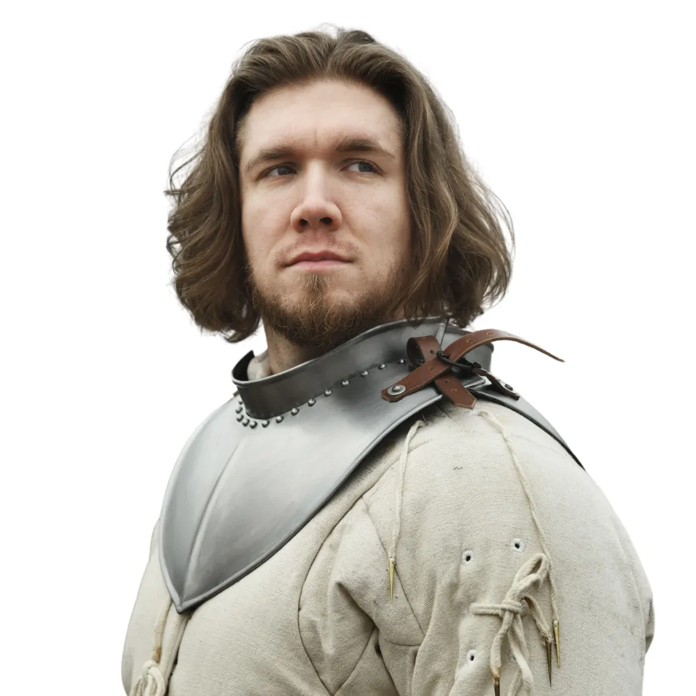 Medieval Steel Gorget