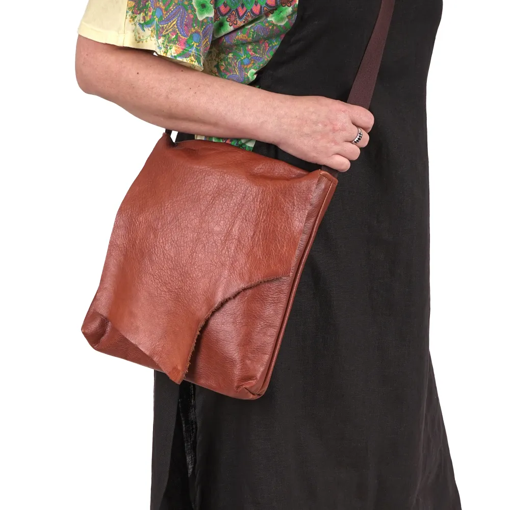 Kožená taška z mäkkej kože